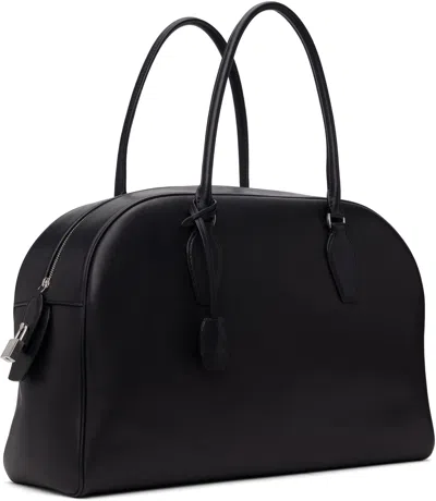 The Row Womens Black Ans India 15.75 Leather Top-handle Bag In Bas Black Ans