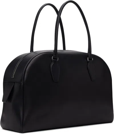 The Row Womens Black Ans India 15.75 Leather Top-handle Bag In Bas Black Ans