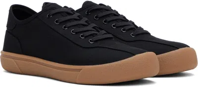 The Row Cotton Canvas Sneakers In Black