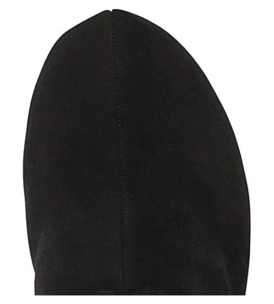 Shop Alexander Mcqueen Slingback Leather Clogs In Black