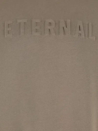 Fear Of God Eternal Relaxed Fit Crew Neck In Brown