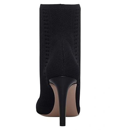 Shop Gianvito Rossi Vires Perforated Ankle Boots In Black