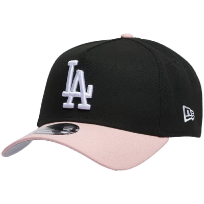 New Era Los Angeles Dodgers  Dodgers 9forty A-frame Cap In Black/pink
