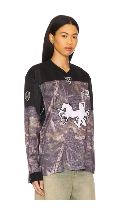 Jaded London Resident Hater Hockey Top In Tree Camo