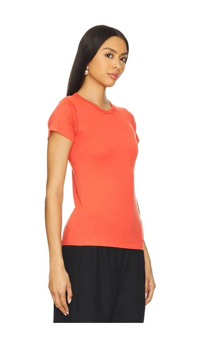 Éterne Fitted Short Sleeve T-shirt In Red