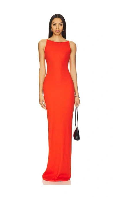 Éterne Iris Maxi Dress In Poppy