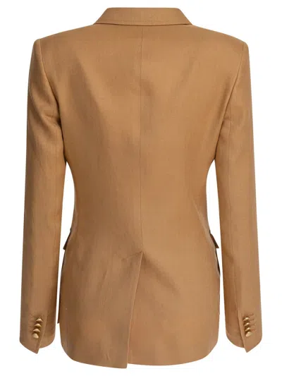 Tagliatore Tailored Jackets Featuring Notched Lapels In Yellow
