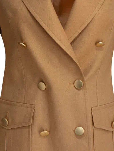 Tagliatore Tailored Jackets Featuring Notched Lapels In Yellow