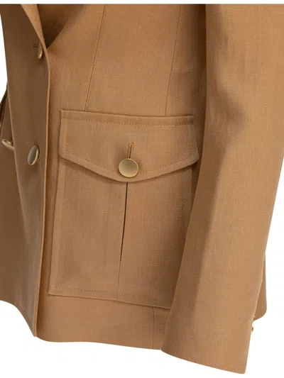 Tagliatore Tailored Jackets Featuring Notched Lapels In Yellow