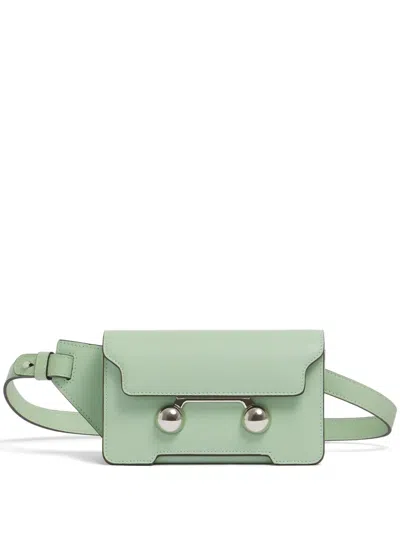 Marni Trunkaroo Belt Bag In Green