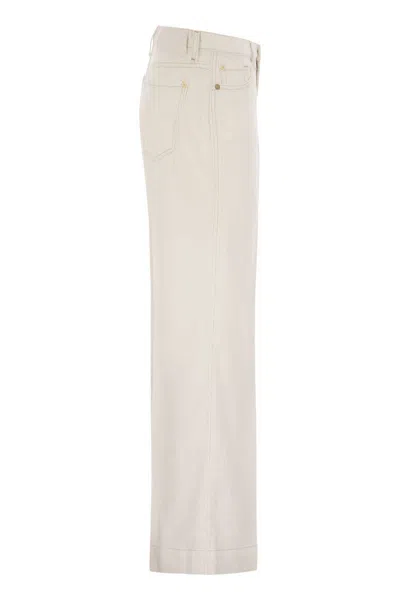 7 For All Mankind Modern Dojo Tailorless In White