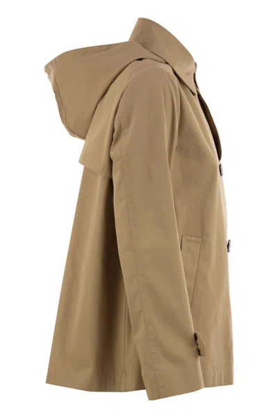 Herno Raincoat In Dean In Brown