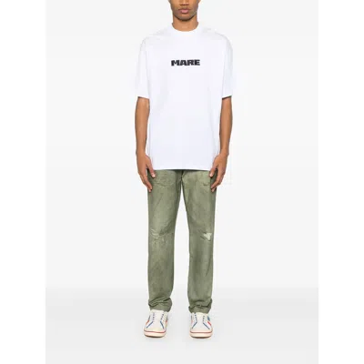 7 For All Mankind Denim Trousers With Belt Loops
