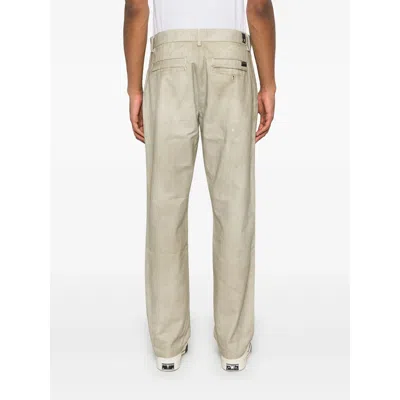 7 For All Mankind Denim Trousers With Belt Loops In Neutral