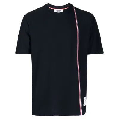 Thom Browne Signature Stripe Crewneck T-shirt