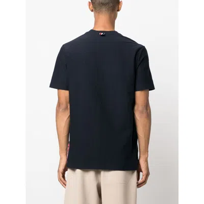Thom Browne Signature Stripe Crewneck T-shirt