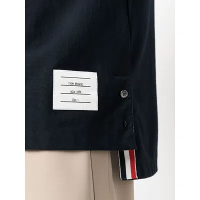 Thom Browne Signature Stripe Crewneck T-shirt