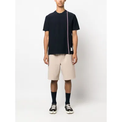 Thom Browne Signature Stripe Crewneck T-shirt