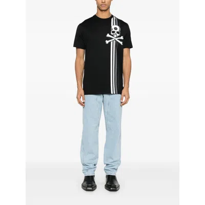 Philipp Plein Black Ss Hexagon T-shirt