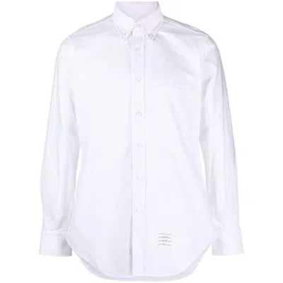 Thom Browne Classic Oxford Shirt In White