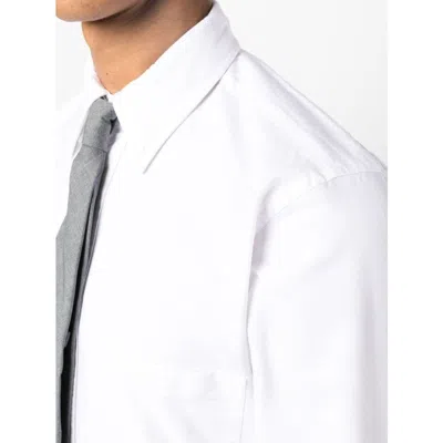 Thom Browne Classic Oxford Shirt In White