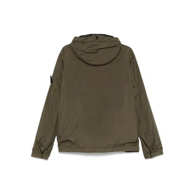 Stone Island Compass Patch Hooded Jacket