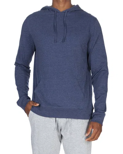 Unsimply Stitched Super Soft Pullover Hoodie In Blue