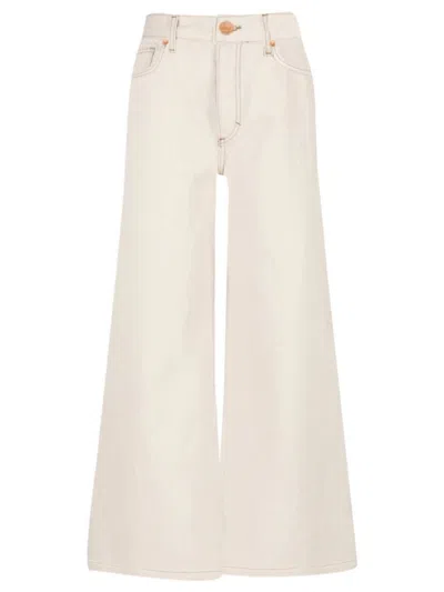 Kut From The Kloth Charlotte High Rise-fab Ab-culottes In Ecru In White