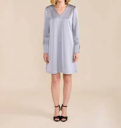 S'edge Alden Dress In Graphite In Pink