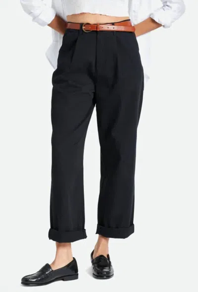 Brixton Phoenix Victory Pant In Black In Black