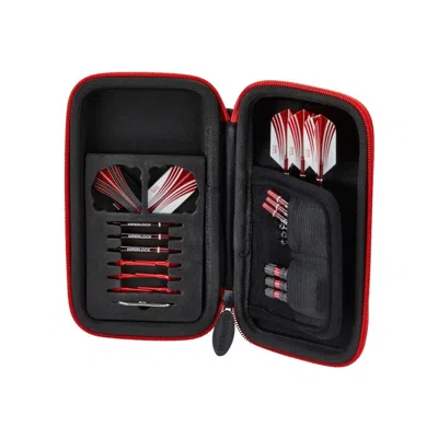 Casemaster Sport Dart Case With Zipper, Red