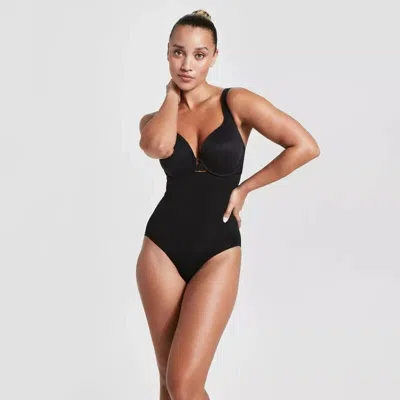 Spanx Assets By  Remarkable Results Women's Xl Black High-waist Briefs Jdm464 In Black