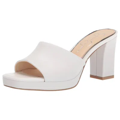 Jessica Simpson Elyzza Sandal In Bright White In White