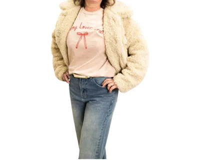 Oat Collective In My Lover Era Sweatshirt In Gold In Gold