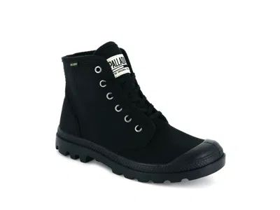 Palladium Pampa Hi Originale 75349-060 Boots Mens Us 4 Black Canvas Ankle Khd925 In Black