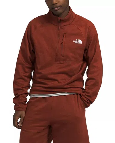 The North Face Canyonlands Men's Brandy Brown Heather Half Zip Jacket Sgn576 In Brown