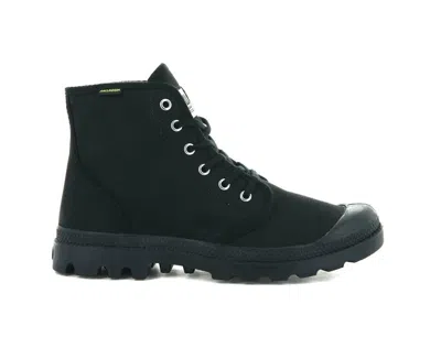 Palladium Pampa Hi Originale 75349-060 Boots Mens Us 4 Black Canvas Ankle Khd925 In Black
