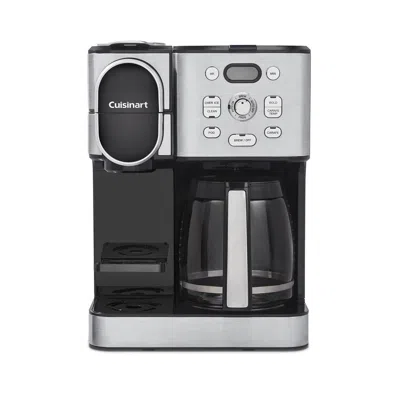 Cuisinart 6069054 12 Cups Coffee & Tea Brewer, Black & Silver In Multi
