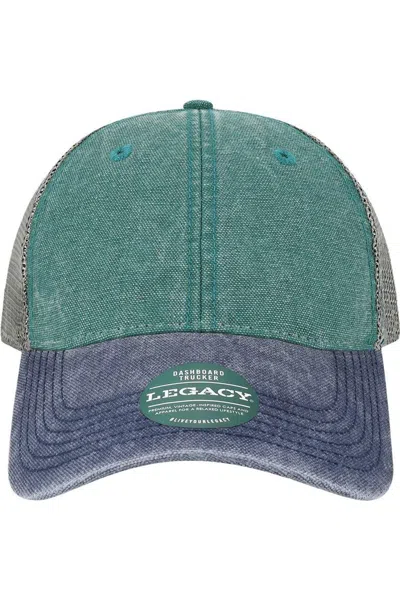 Legacy Dashboard Trucker Cap In Green