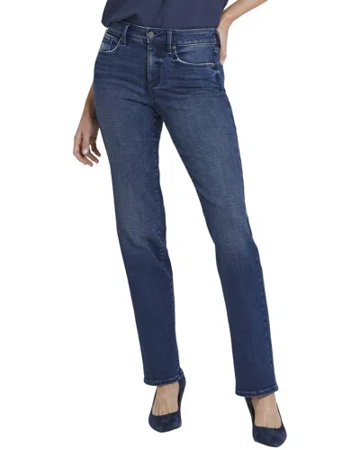 Nydj Marilyn Straight Leg Jeans In Blue