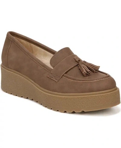 SOUL NATURALIZER SOUL NATURALIZER JOSIE LUG FLAT WOMEN'S US 9 BROWN PLATFORM LOAFER SHOES ZPO1646 (BROWN,9) 
