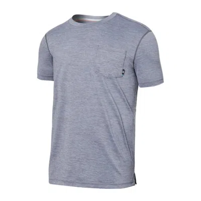 Saxx T-shirt Men's 2xl Gray Droptemp Cooling Crew Neck Short Sleeve Jdm432 In Grey