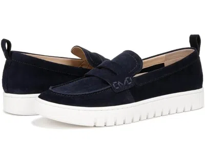 Vionic Uptown I6609l1403 Loafer Women's Us 7 Navy Suede Casual Shoes Zpo2083 In Blue
