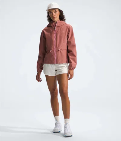 The North Face Daybreak Water Repellent Hooded Jacket In Purple