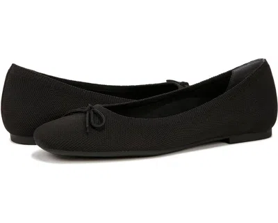 Vionic Klara I9858f1001 Ballet Flat Womens Black Square Toe Slip-on Rhs4351 In Black