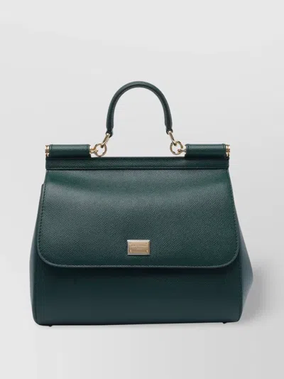 Dolce & Gabbana Top Handle Cross-body Bag & Satchel In Blue