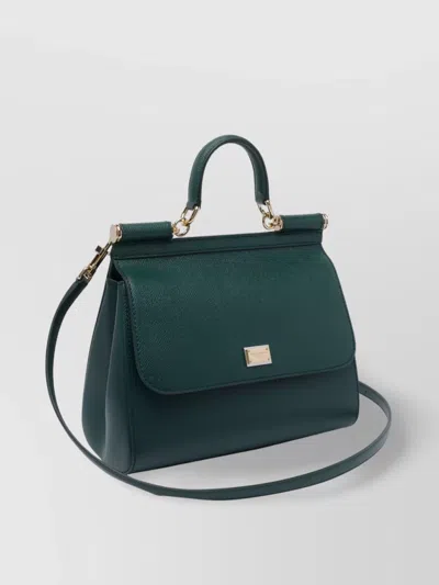 Dolce & Gabbana Top Handle Cross-body Bag & Satchel In Blue