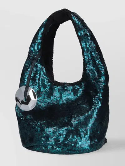 Jw Anderson Sequin Top Handle Bag