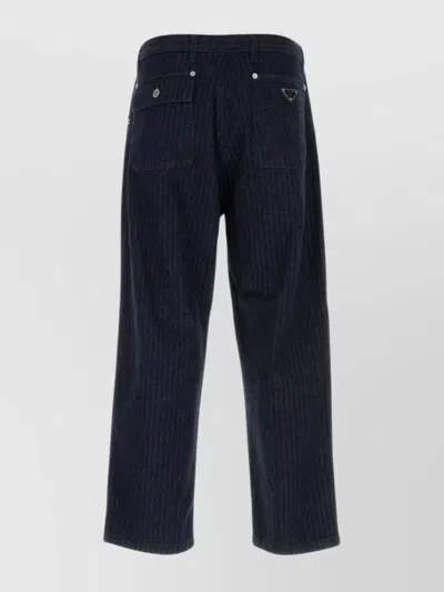 Prada Straight Leg Tapered Jeans