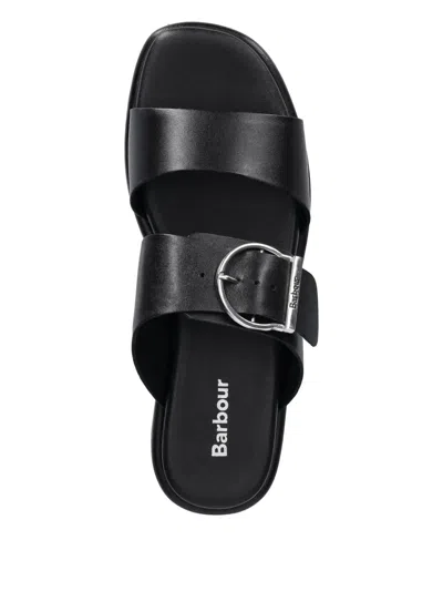 Barbour Adele Slide Sandal In Black